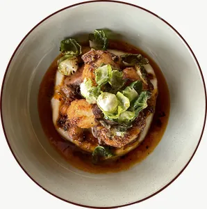 Braised fish food PNG with transparent background, real photo cutout