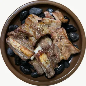 Galbitang food PNG with transparent background, real photo cutout