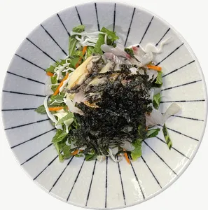 Janchi guksu food, bowl view PNG with transparent background, real photo cutout