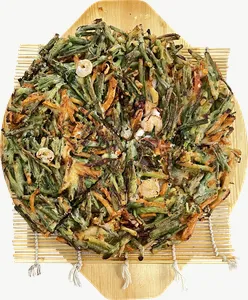 Jeon pancake food PNG with transparent background, real photo cutout
