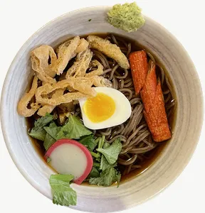 Kimbap bowl food PNG with transparent background, real photo cutout