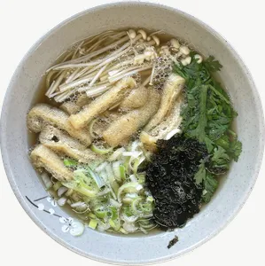 Mushroom pasta food PNG with transparent background, real photo cutout