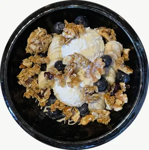 Sundae soup food PNG with transparent background, real photo cutout