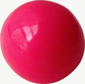 Pink gummy ball candy, vivid PNG with transparent background, real photo cutout
