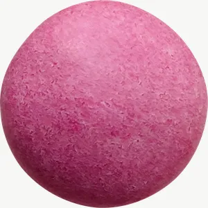 Pink gummy ball candy, cluster PNG with transparent background, real photo cutout