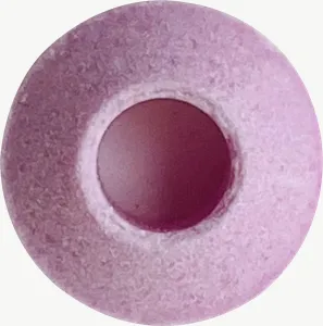 Pink ring candy PNG with transparent background, real photo cutout
